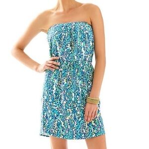 Lilly Pulitzer strapless Windsor Dress